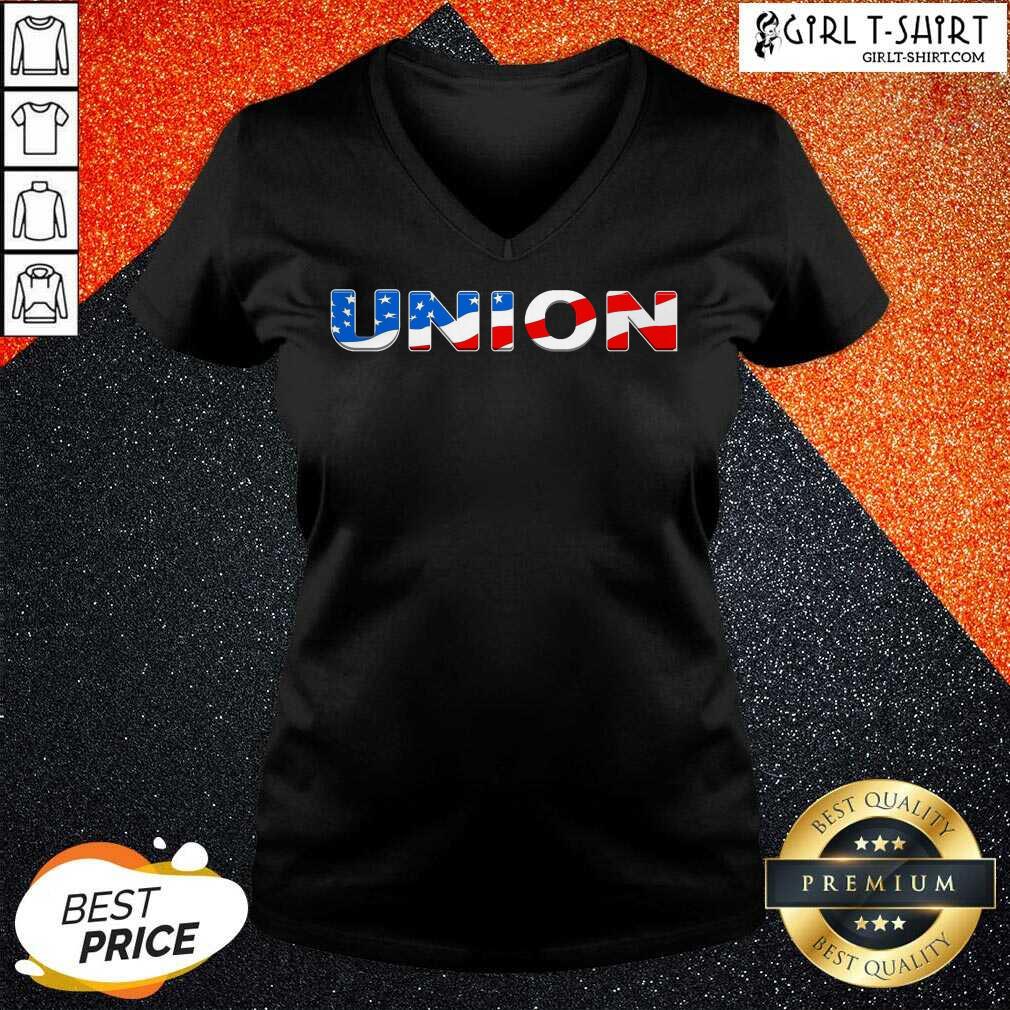 Well Union American Flag Shirt