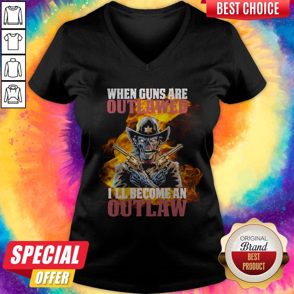 When Guns Are Outlawed I’ll Become An Outlaw Halloween Shirt