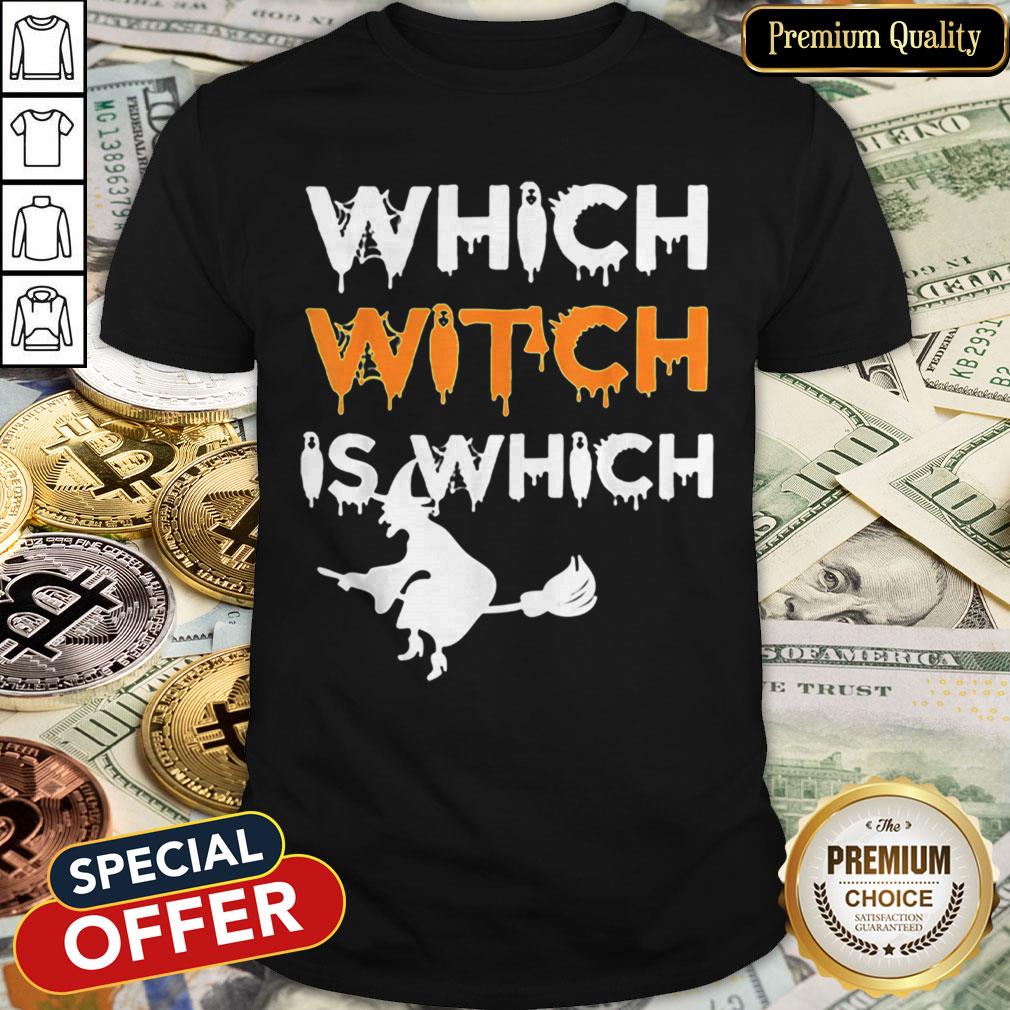 Which Witch Is Which Funny Halloween English Teacher Shirt