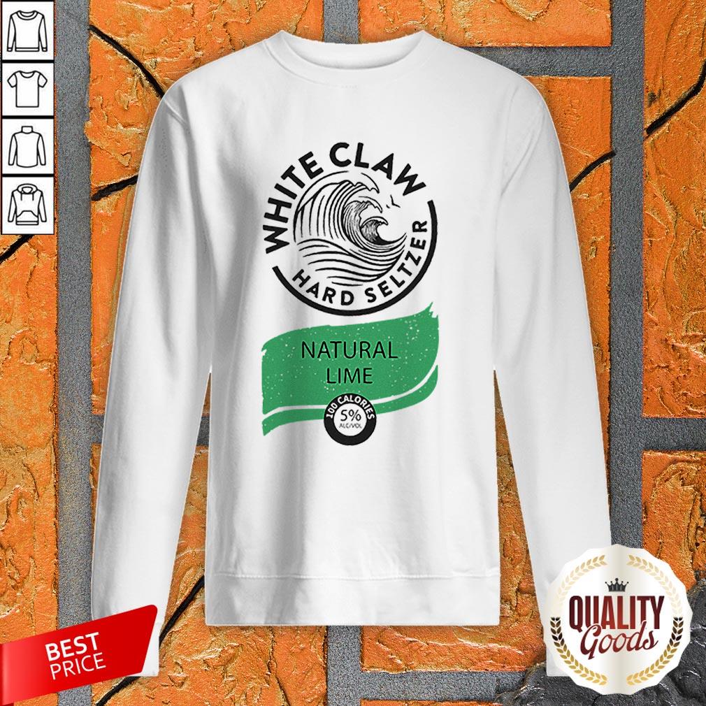 White Claw Halloween Costume Natural Lime Shirt