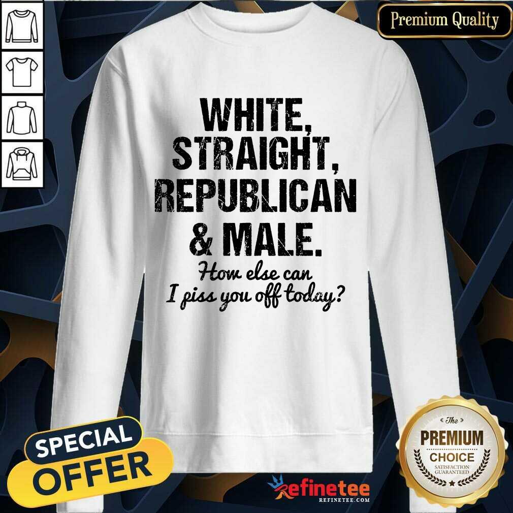 White Straight Republican And Male Shirt