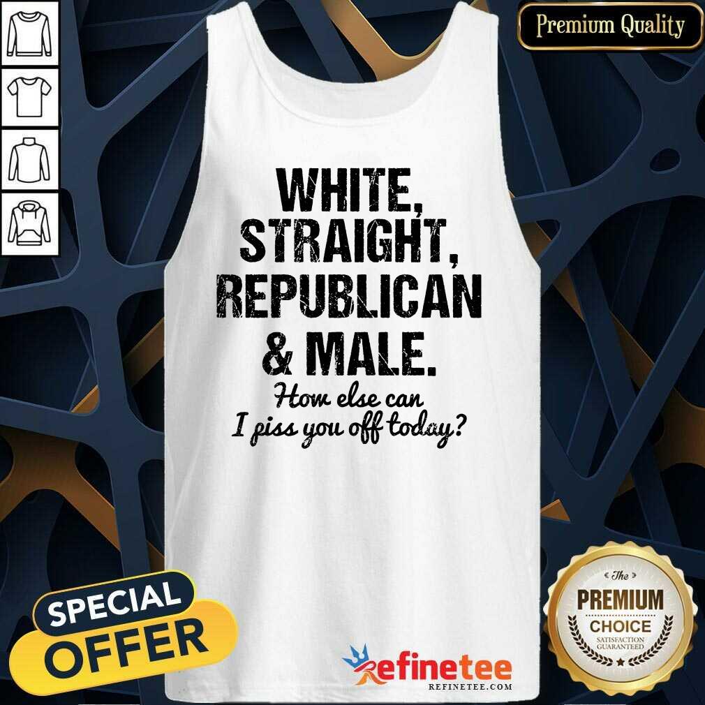 White Straight Republican And Male Shirt