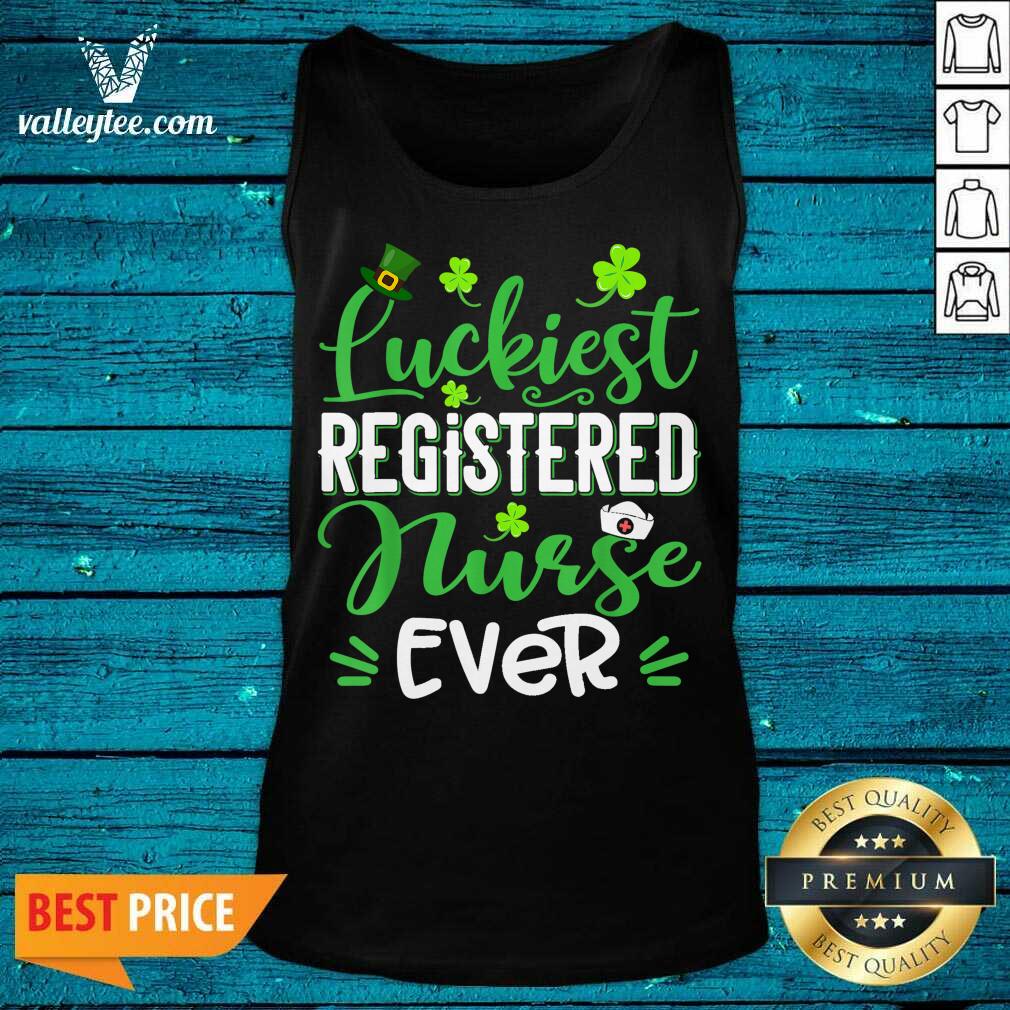 Wicked Luckiest Registered Nurse Ever St Patricks Day Shirt