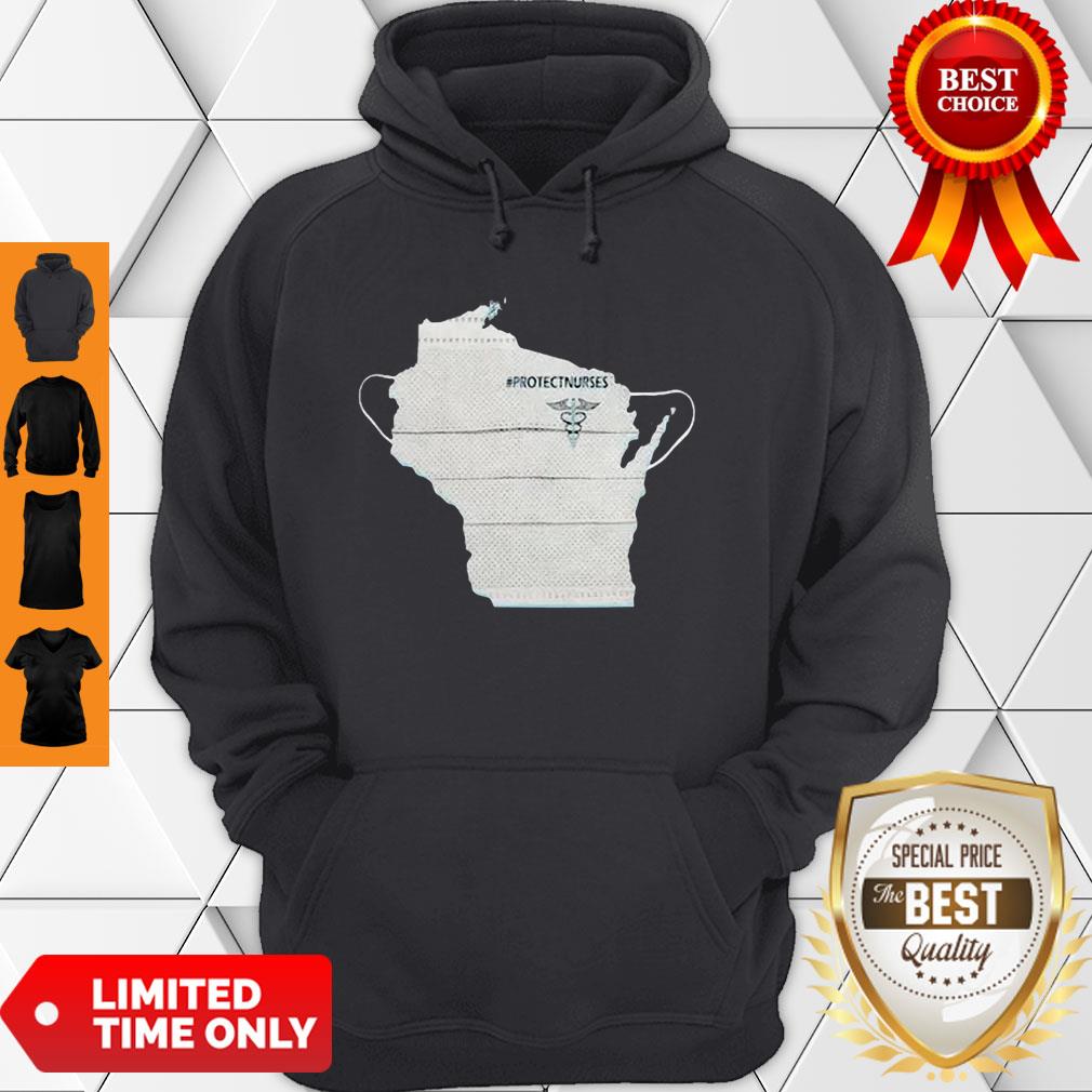 Wisconsin Protect Nurses Face Mask COVID-19 Shirt