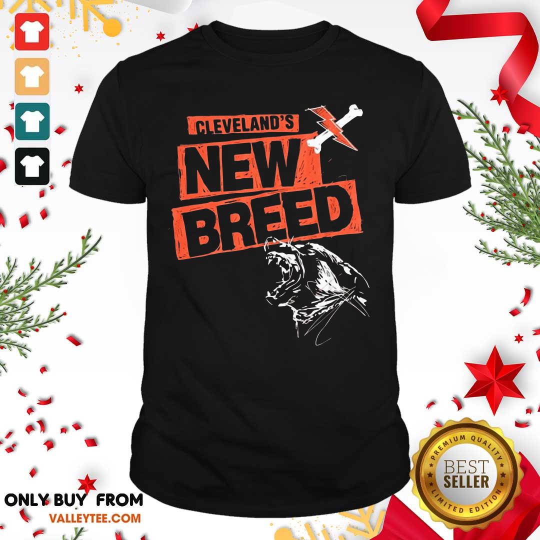 Wonderful Cleveland Football New Breed Shirt