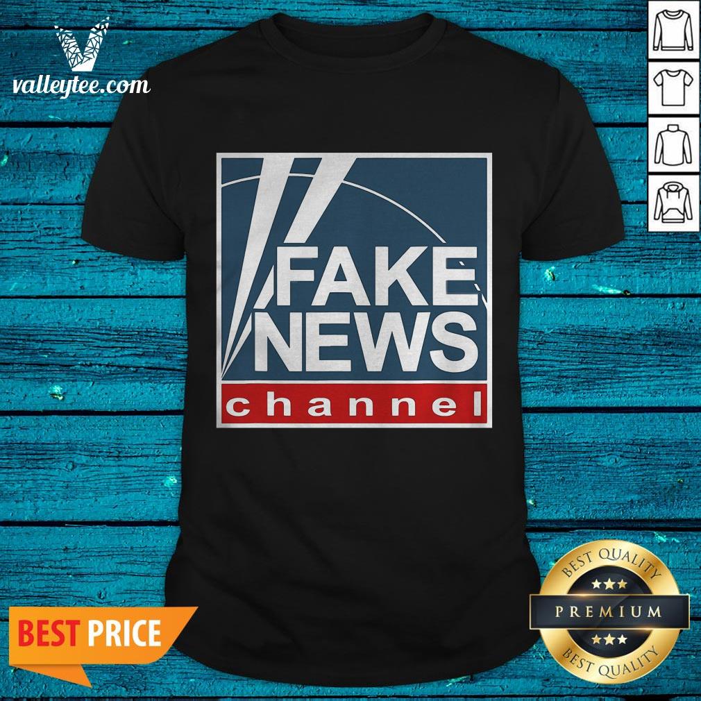 Wonderful Fake New Channel Funny Vote Shirt