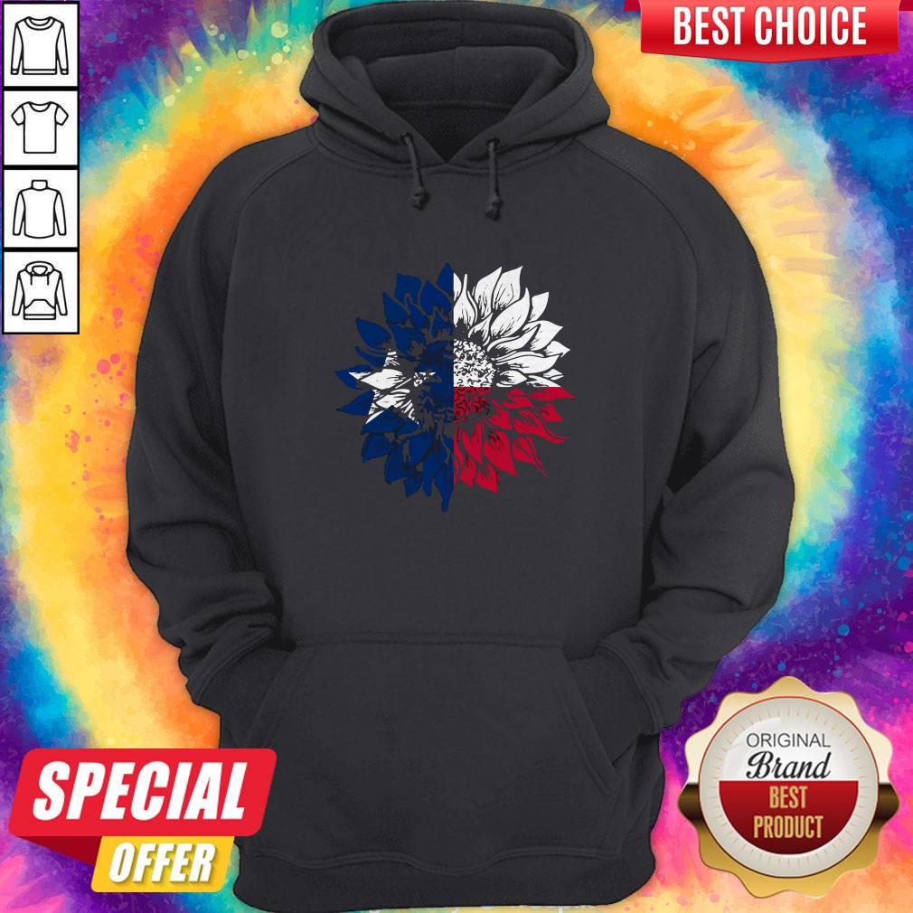 Wonderful I Want Sunflower Texas Flag Shirt