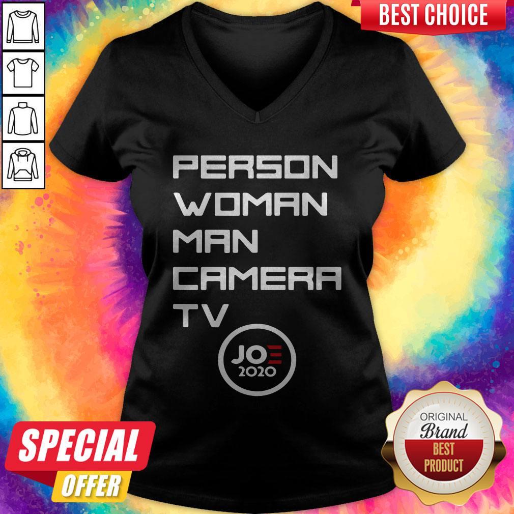 Wonderful Person Woman Man Camera TV Trump Joe 2020 Shirt