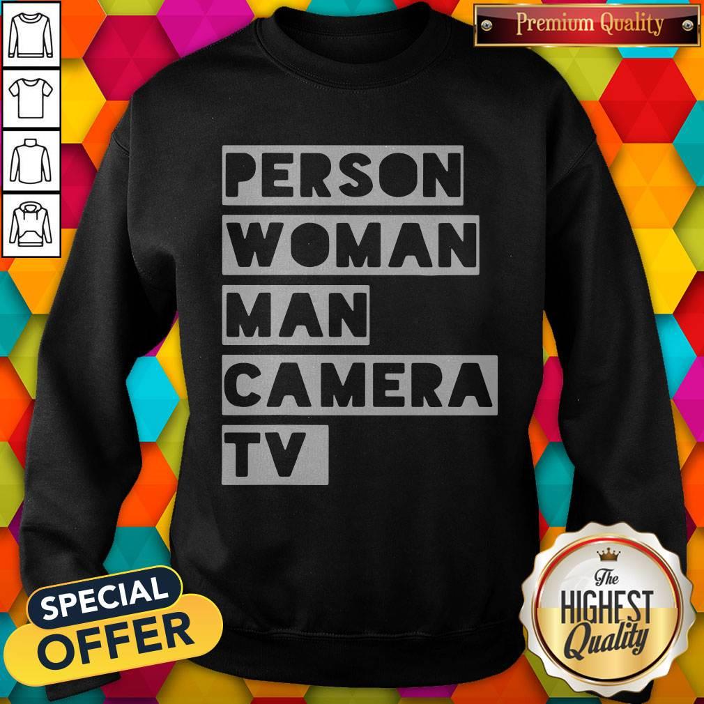 Wonderful US Person Woman Man Camera TV Shirt