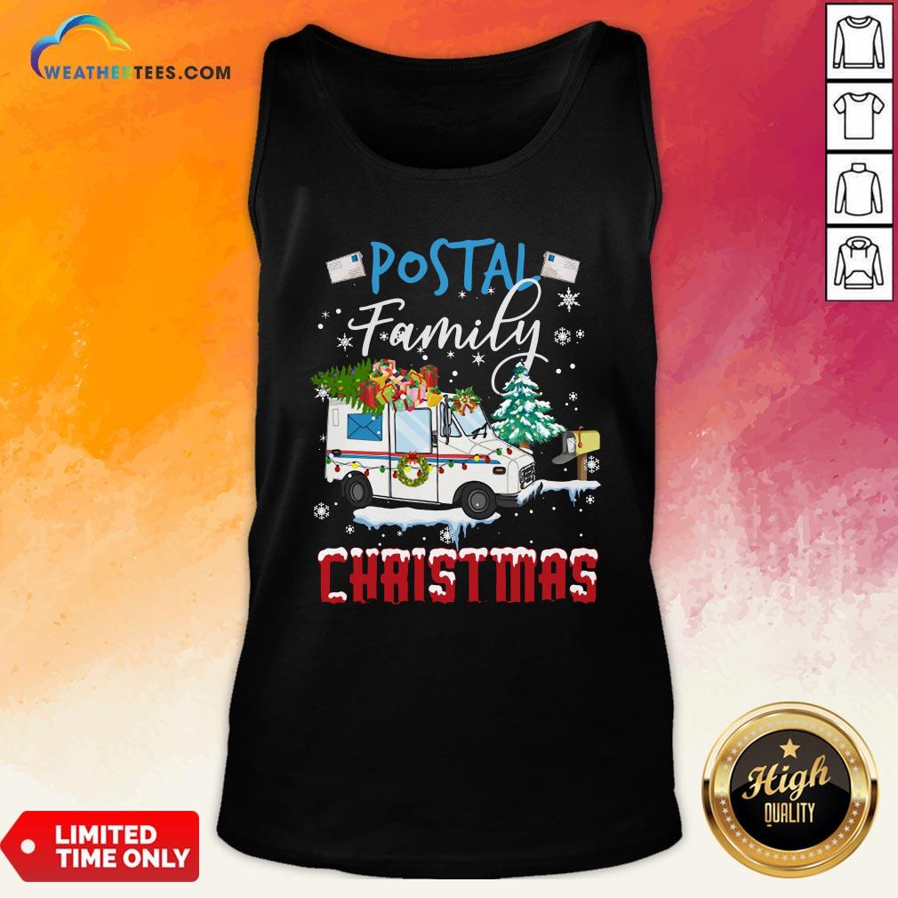 Work Postal Family Christmas Shirt