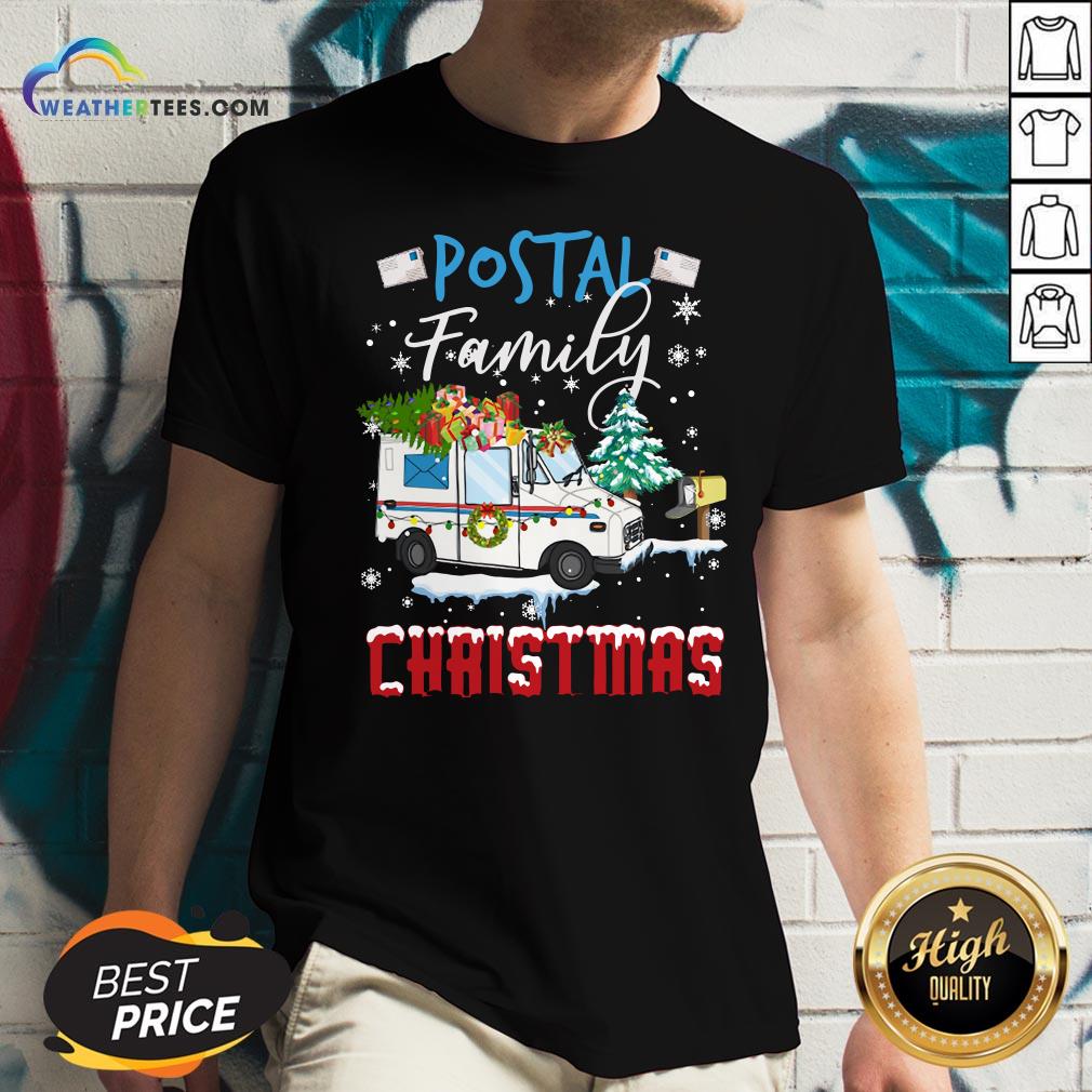 Work Postal Family Christmas Shirt