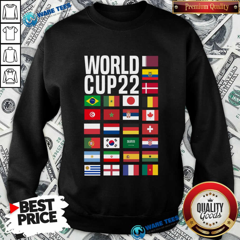 World Cup 22 Football Shirt