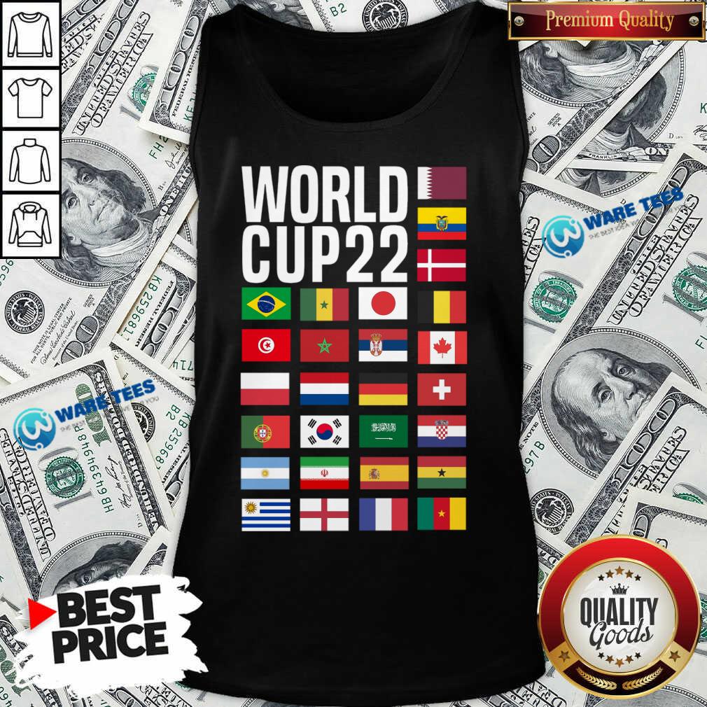 World Cup 22 Football Shirt