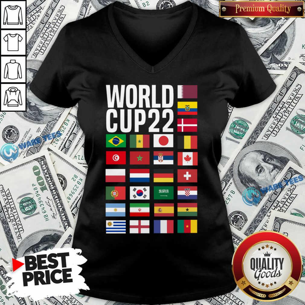 World Cup 22 Football Shirt