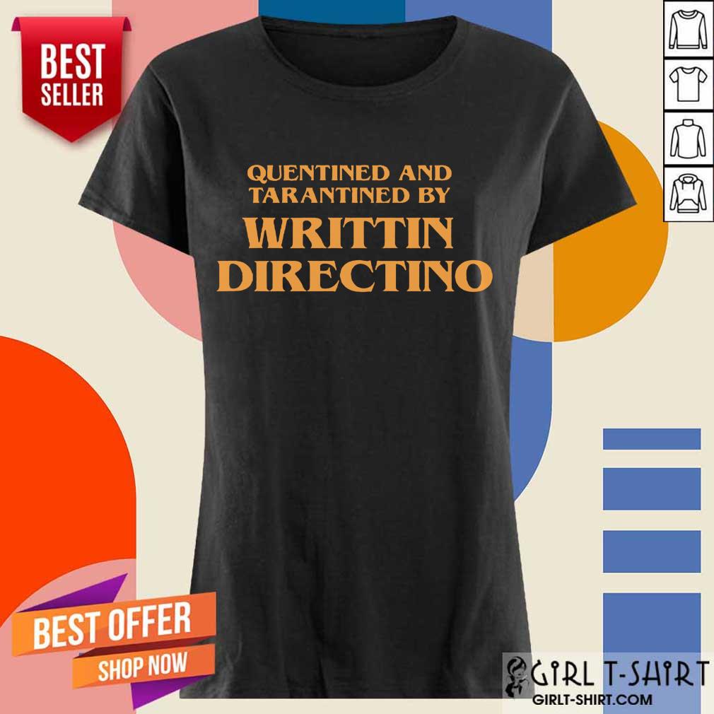 Writtin Directino Shirt