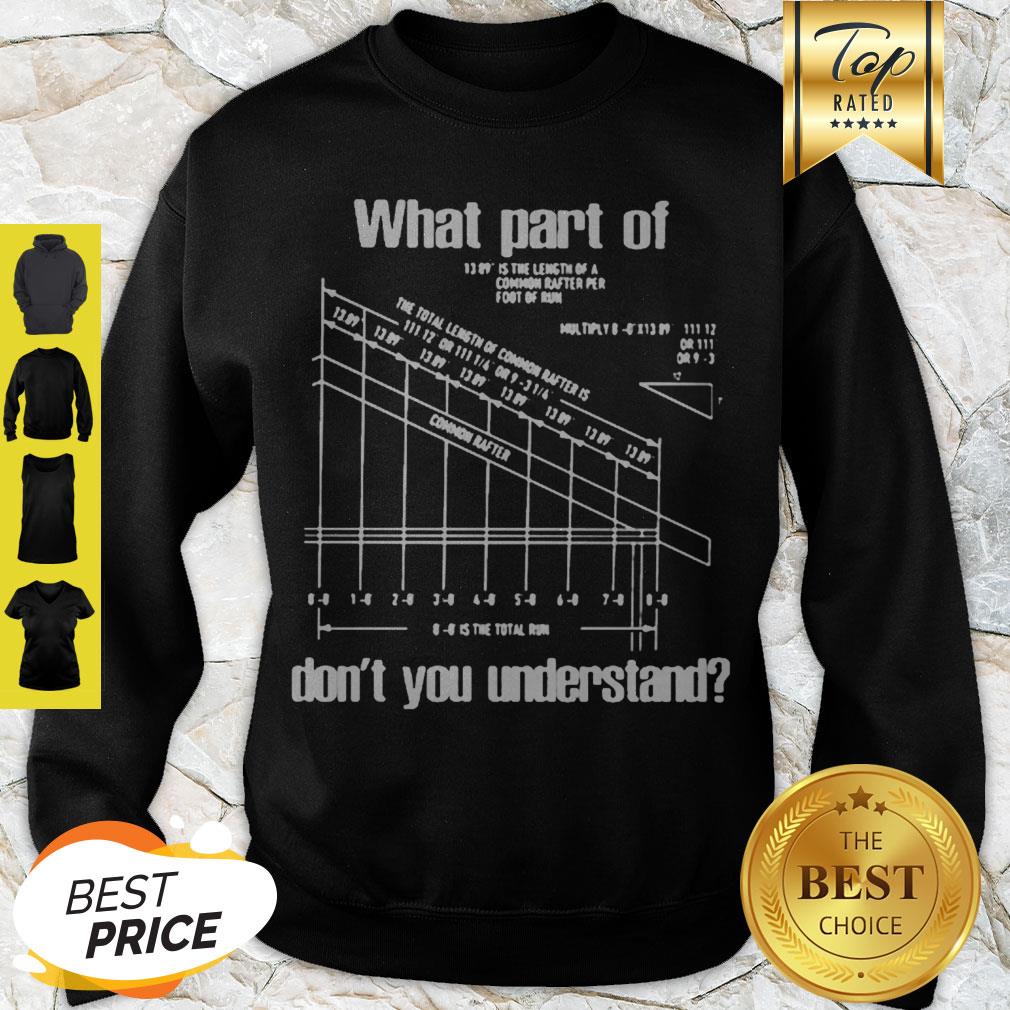 Capenter’s Square What Part Of Don’t You Understand Shirt