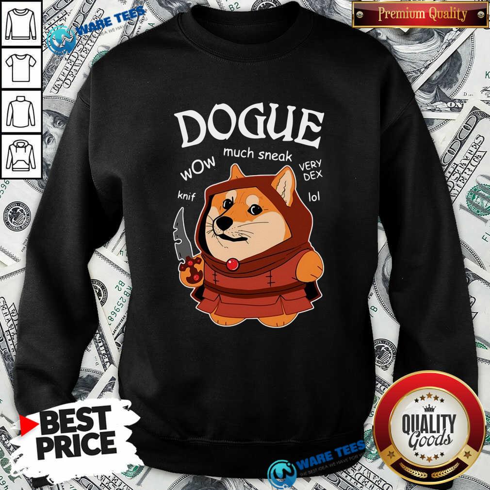 Premium Dogue Wow Much Sneak Very Dex Knif Lol Corgi Shirt