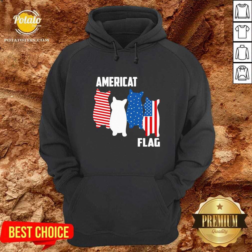Americat Flag 4th Of July Shirt