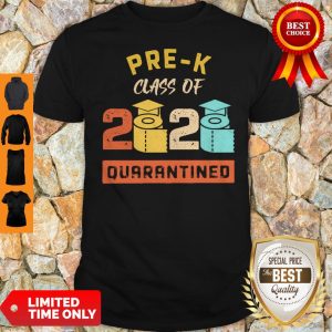 Pre-K Class Of 2020 Toilet Paper Quarantined Vintage Shirt