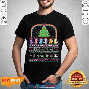 Good Unicorn Friendship Is Magic Ugly Christmas Shirt