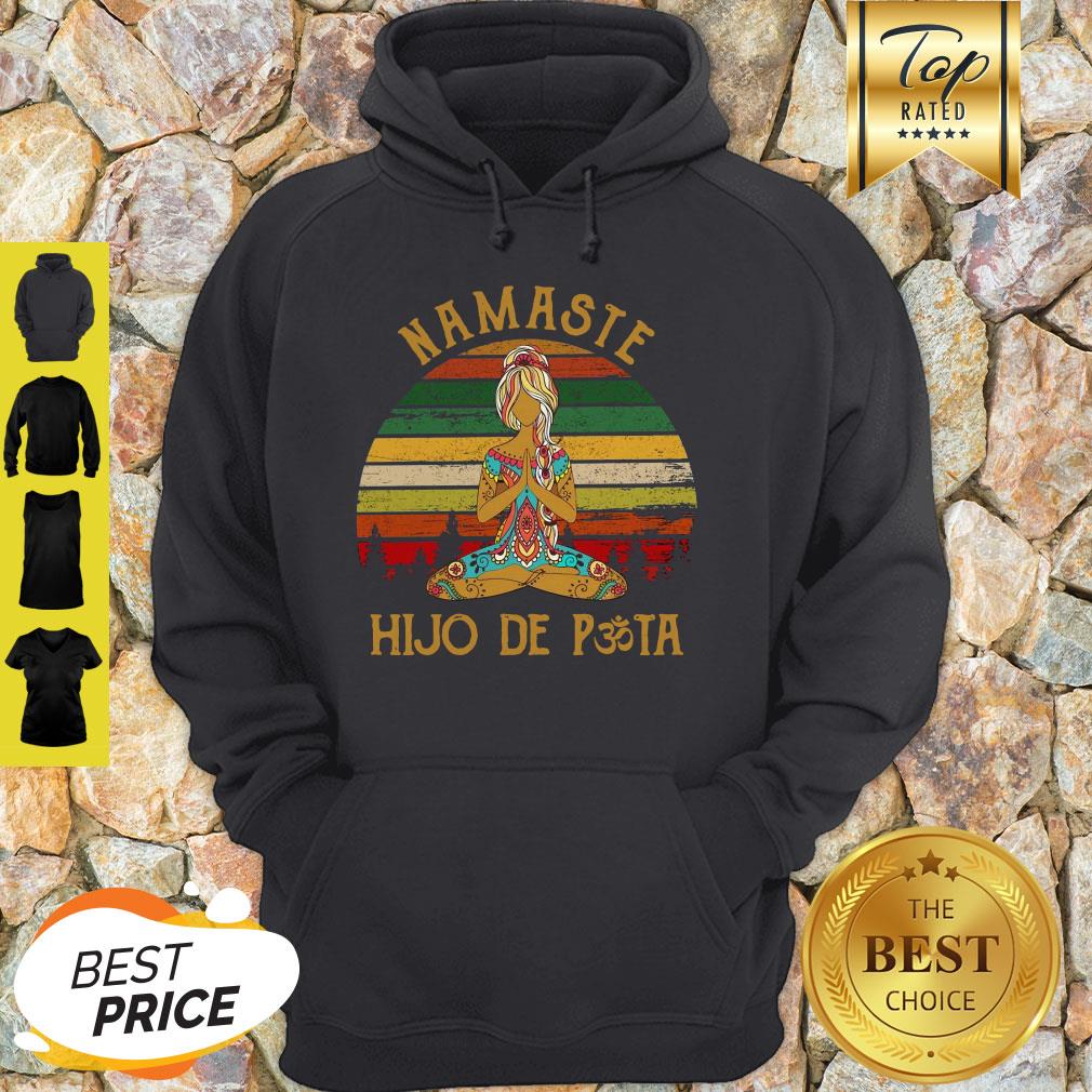 Yoga Peace Namaste Hijo De Puta Vintage Shirt