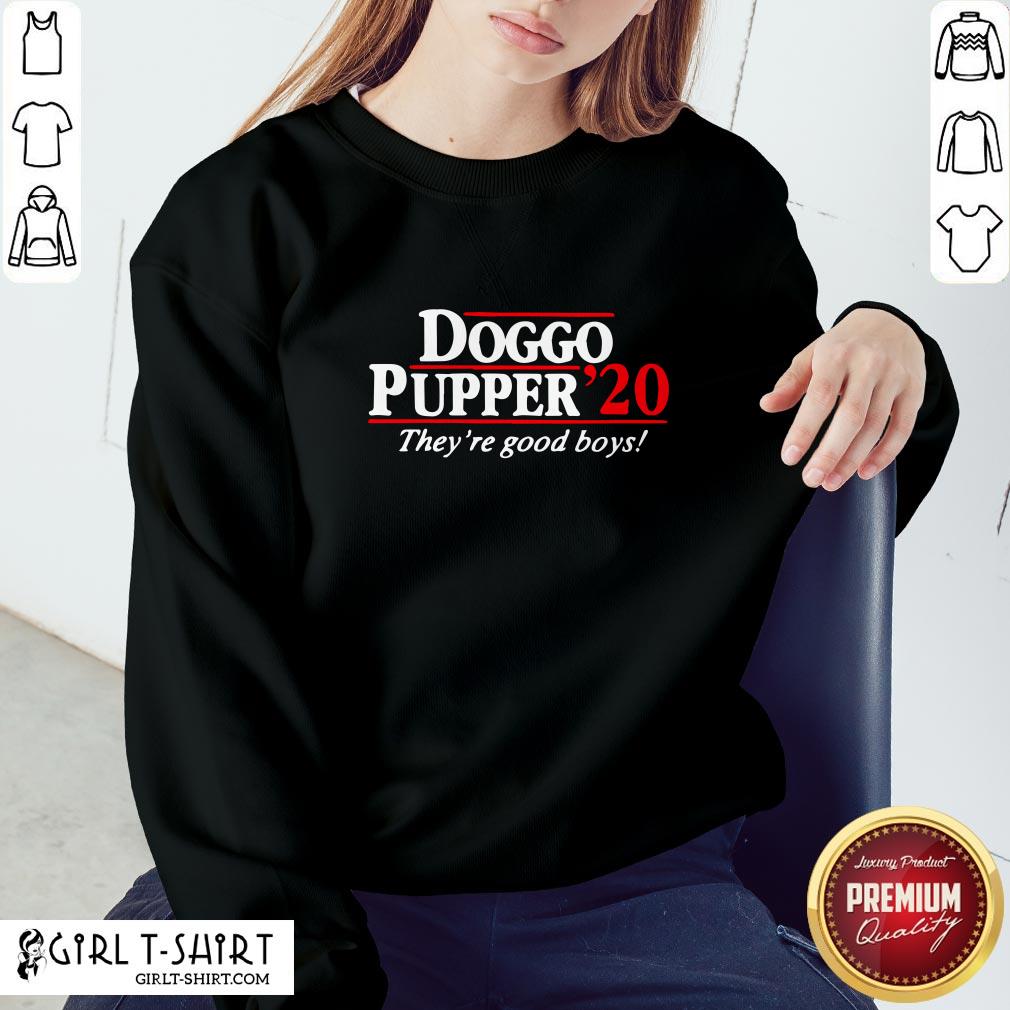 Young Doggo Pupper 2020 They Ae Good Boys Shirt