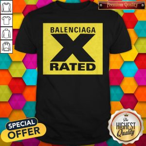 Pretty X Rated Large Balenciaga Yellow T-Shirts