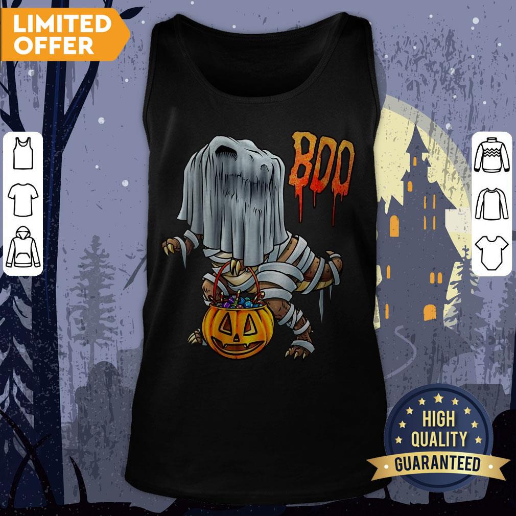 2020 Is Boo Sheet Dinosaur Boo T-Rex Halloween Costume Shirt