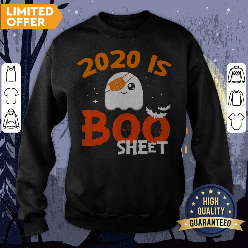 2020 Is Boo Sheet This Is Boo Sheet Boo Halloween Ghost Mask T-Shirt