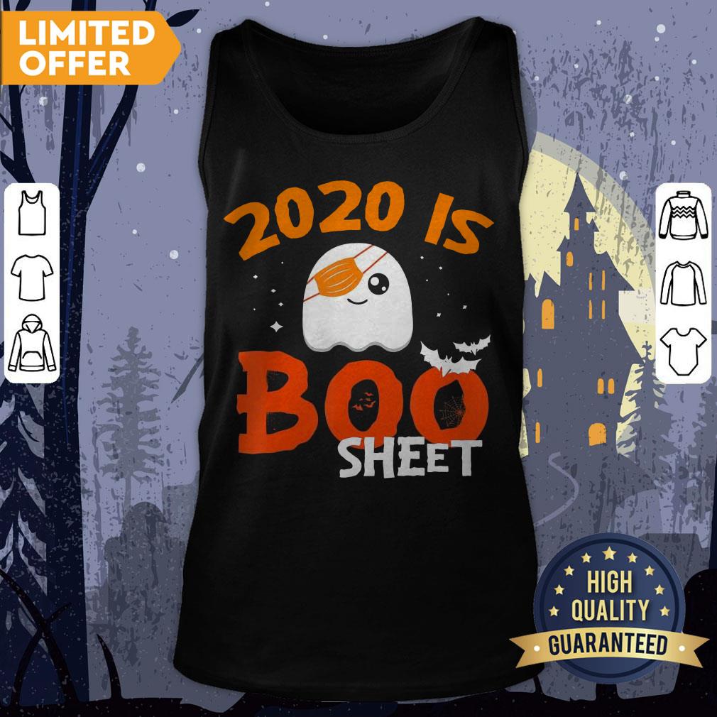 2020 Is Boo Sheet This Is Boo Sheet Boo Halloween Ghost Mask T-Shirt