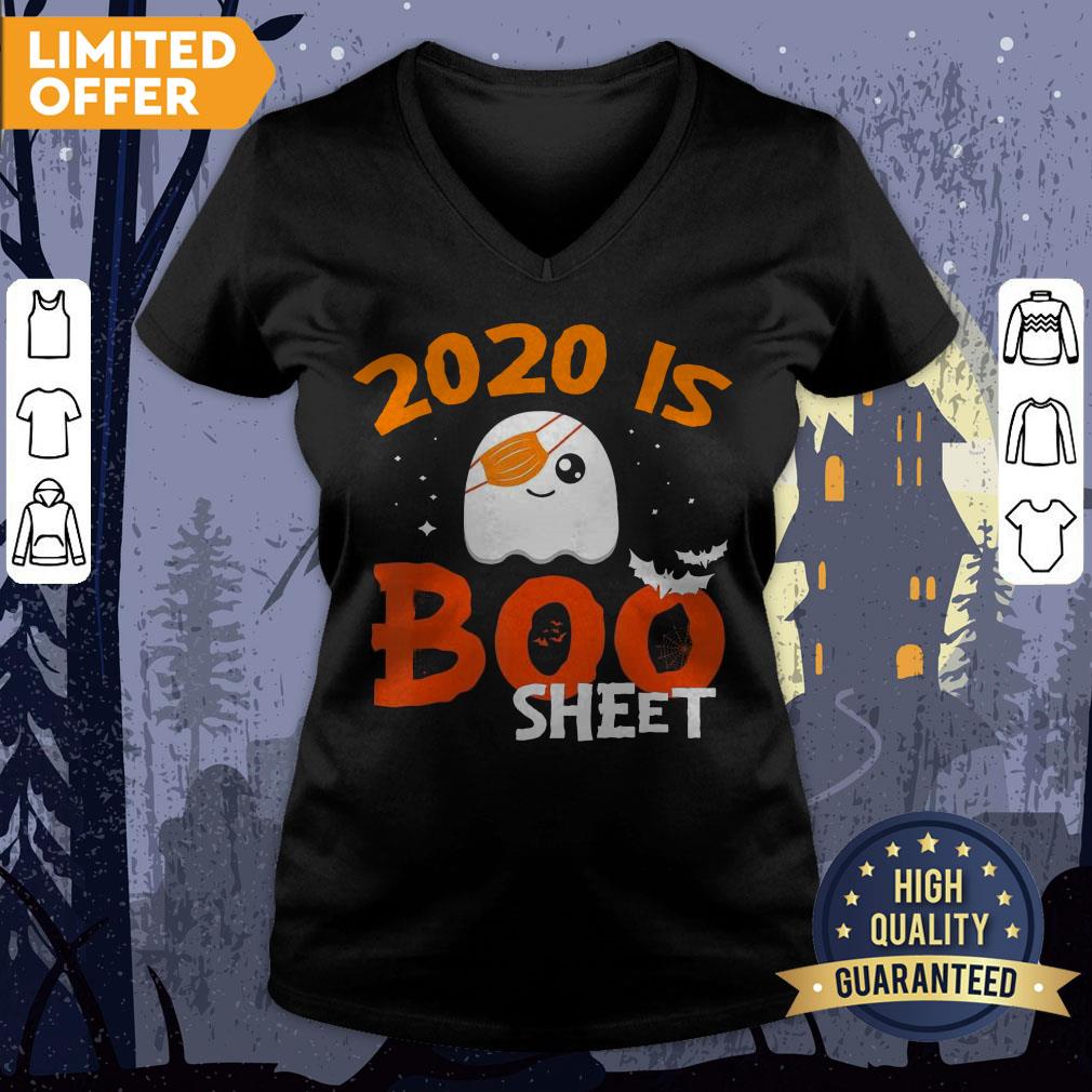 2020 Is Boo Sheet This Is Boo Sheet Boo Halloween Ghost Mask T-Shirt