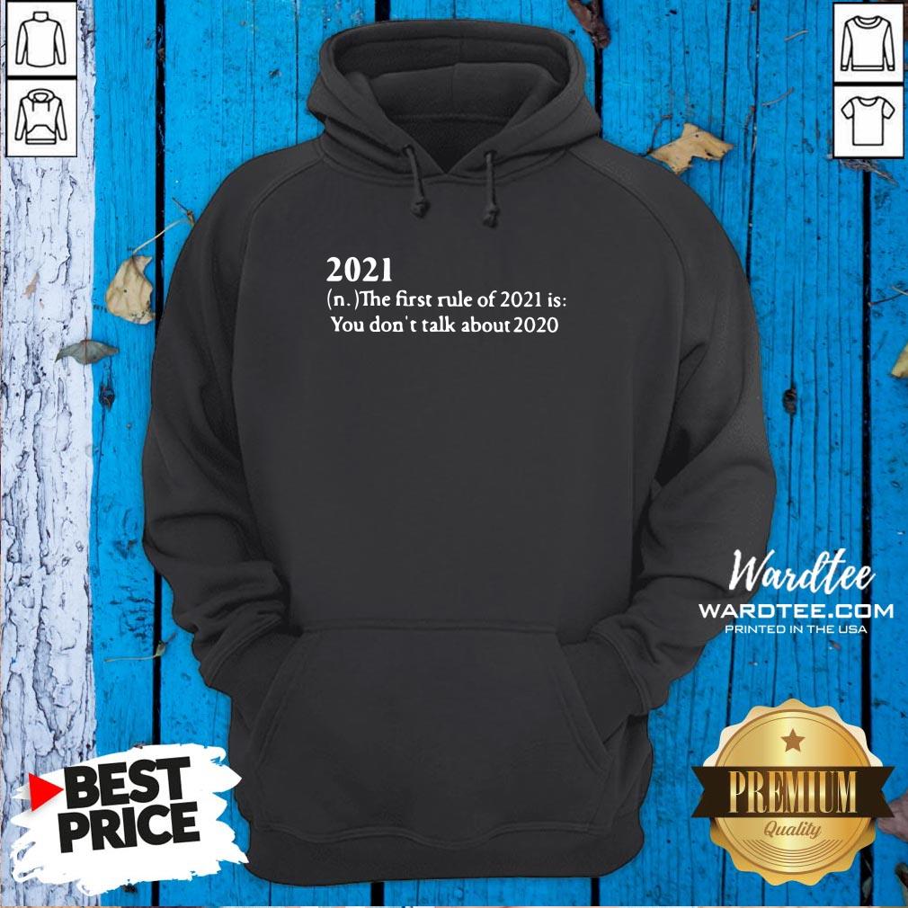 2021 The First Rule Of 2021 Us You Don’t Talk About 2020 Shirt