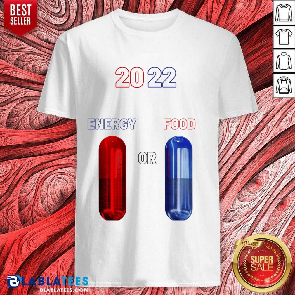 2022 Energy Food Red Or Blue Shirt