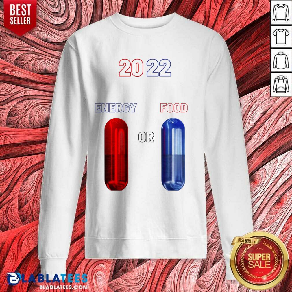 2022 Energy Food Red Or Blue Shirt