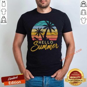 Beach Hello Summer Vintage Shirt