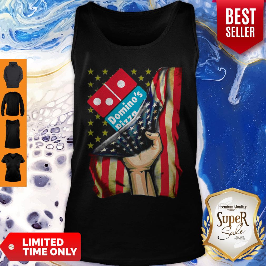 Official Domino’s Pizza America Flag Shirt