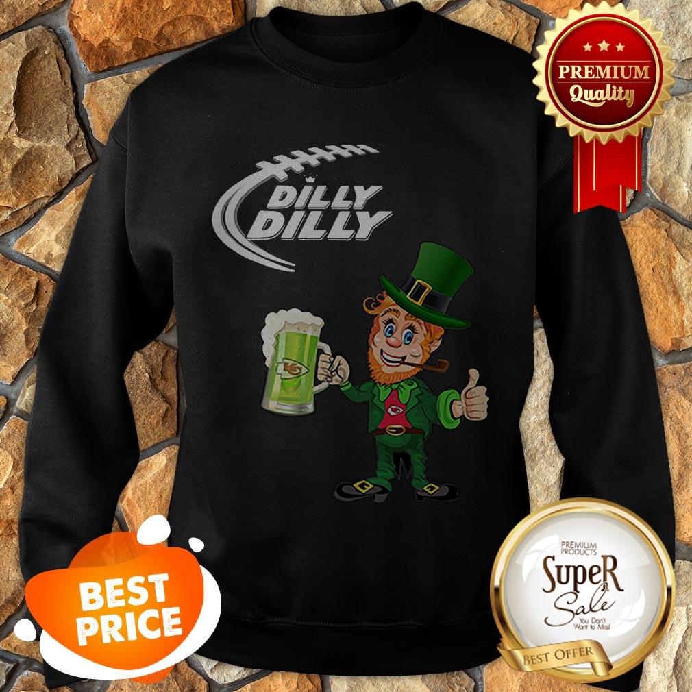 Nice St. Patrick’s Day Irish Dilly Dilly Beer Kansas City Chiefs Shirt