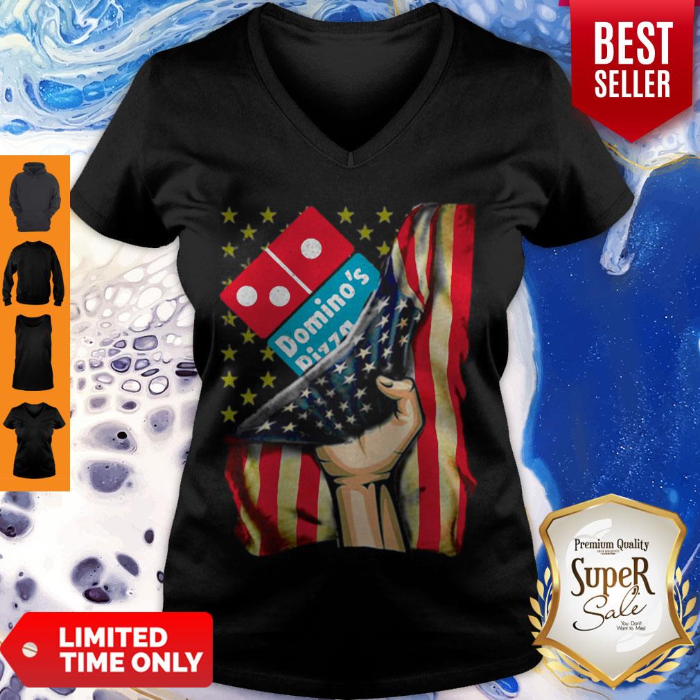 Official Domino’s Pizza America Flag Shirt