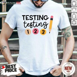 Premium Testing 1 2 3 Shirt