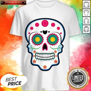 Official Sugar Skull Day Of Dead Dia De Los Muertos Shirt