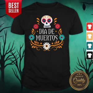 Skull Day Of The Dead Mexican Holiday Shirt