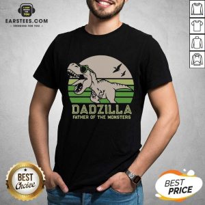 Funny Dinosaurs Dadzilla Father Great 8 Shirt