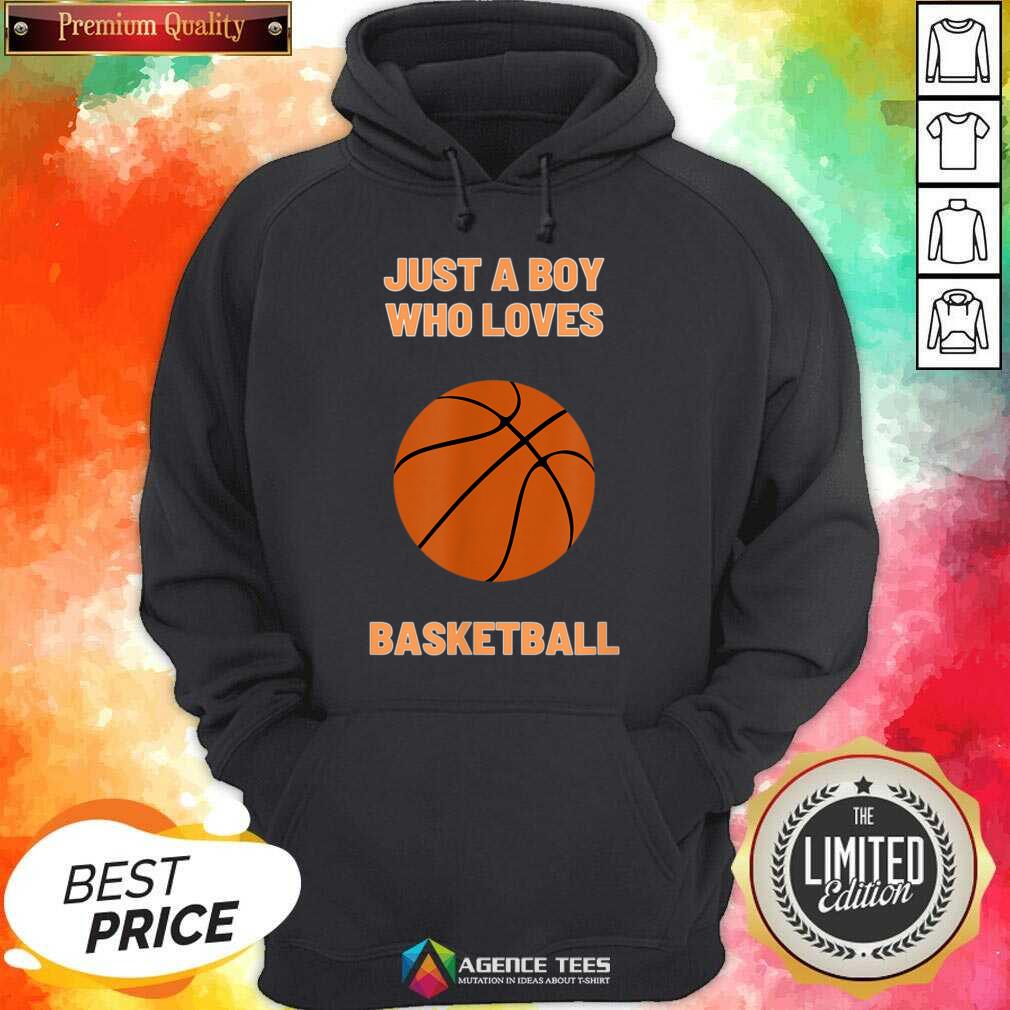 Just A Boy Who Loves 1 Basketball Shirt
