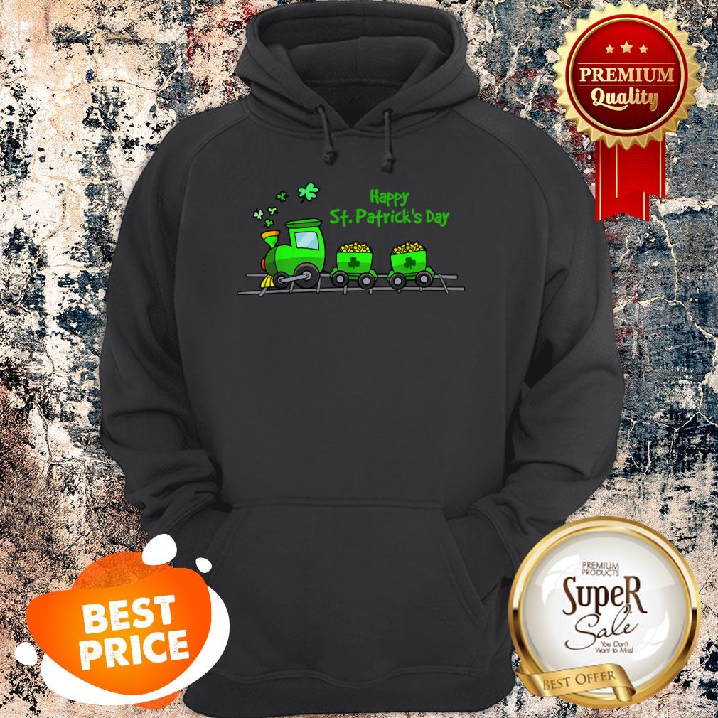 Nice Irish St Patricks Day Holiday Train Boys & Girls Shirt