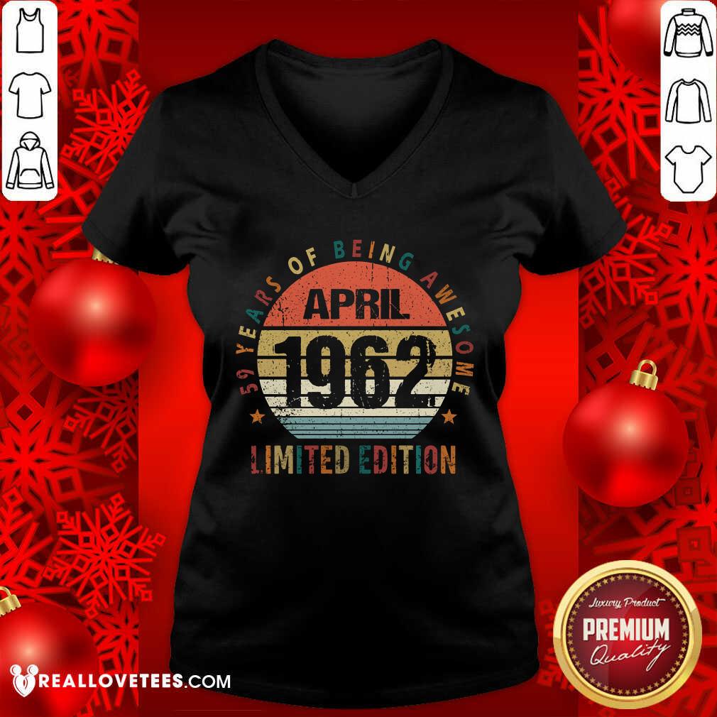 59 Years Of Being Awesome April Limited Edition Shirt
