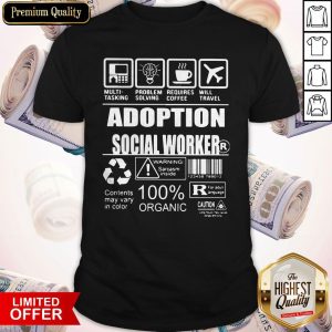 Official Adoption Social worker Shirt