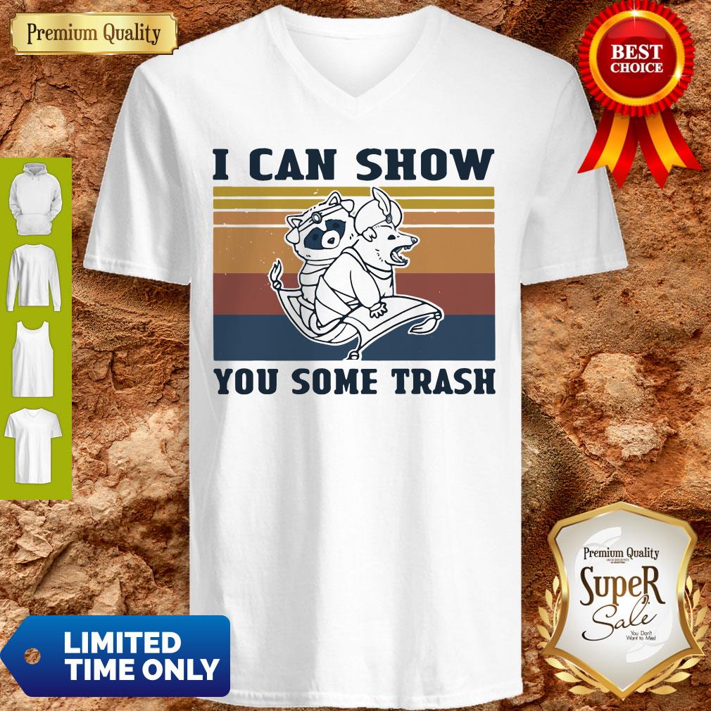 Nice Raccoon And Possum I Can Show You Some Trash Vintage Shirt