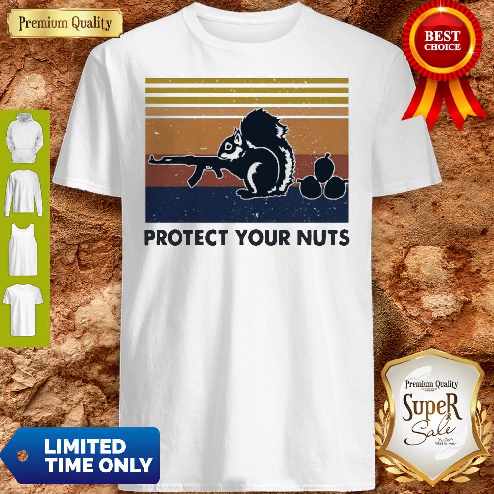 Premium Squirrel Protect Your Nuts Vintage Shirt