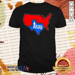 Premium Texas I’m With Stupid Shirt