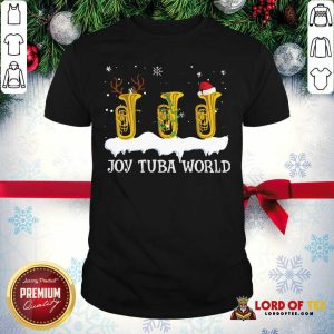 Hot Joy Tuba World Christmas Shirt